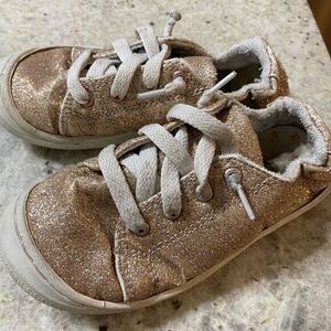 Girls wonder nation gold sparkle‎ sneakers size 11